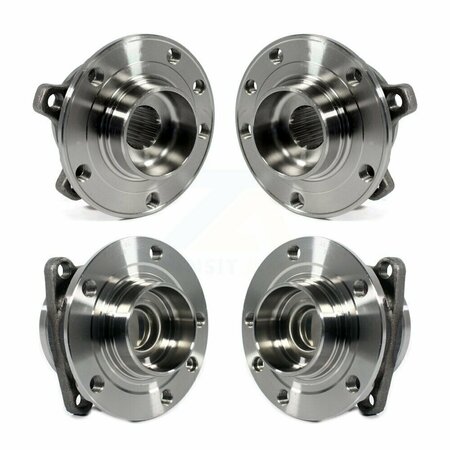 KUGEL Front Rear Wheel Bearing & Hub Assembly Kit For Jeep Cherokee W/out Off Road Suspension K70-101459